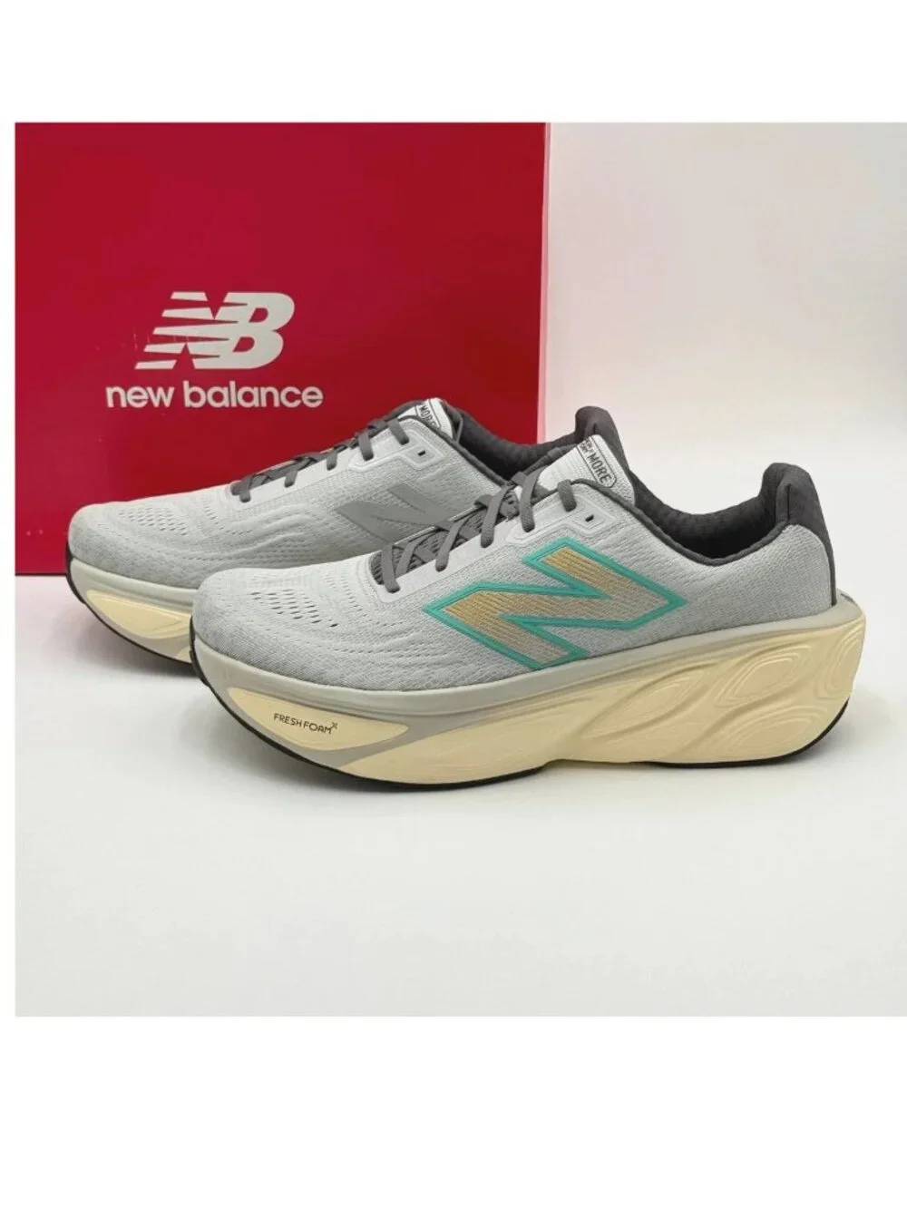 Men's Size 16 XWIDE 4E New Balance Fresh Foam X More v5 Cushioned Running Shoe